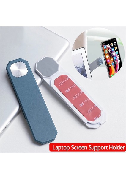 Siyah Stil Ukgo Yeni Manyetik Dizüstü Telefon Standı Tutucu Ekran Desteği Hoder Yan Montaj Tablet Braketi Çift Monitör Ekran Klipsi (Yurt Dışından)