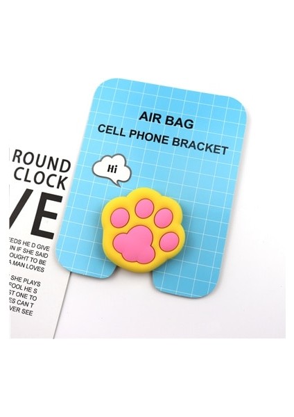 No.11 Stili Kedi Pençesi Parmak Yüzük Sahipleri Genişleyen Telefonlar Cep Telefonu Tutacağı Kolu Sabit Koltuk Cep Telefonu Braketi Cep Telefonu Aksesuarları (Yurt Dışından)