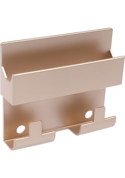 Altın Tarzı Otel Evrensel Yapıştır Tarzı Telefon Şarj Tutucu Braketi Duvara Monte Telefon Standı (Yurt Dışından)