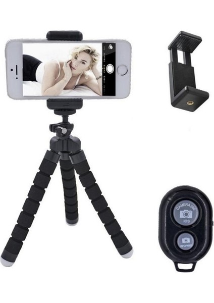 Siyah Stil Evrensel Mini Cep Telefonu Tripod Standı Kavrama Tutucu Montaj Telefon Kamerası Mini Tripodlar Telefon Cep Tripod Dropship Için (Yurt Dışından) fırsatları