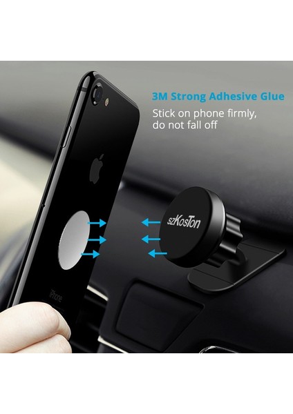 5 Adet 35X45MM Siyah Stil Evrensel Metal Plaka Etiket Manyetik Araç Telefonu Tutacağı Için Yedek Metal Plaka Demir Sac Seti Mıknatıs Telefon Tutacağı Standı (Yurt Dışından) modelleri
