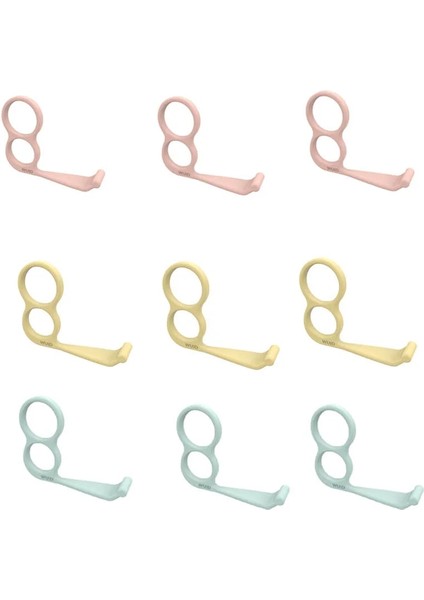 9 Adet-A Tarzı Esnek Parmak Yüzük Telefon Tutacağı Standı, Telefon Parmak Tutacağı, Artefakt Çok Fonksiyonlu Tutacağı Yüzük, Yapıştırmaya Gerek Yok (Yurt Dışından) fiyatları