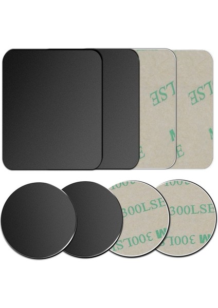 2 Adet Siyah 35X45MM Stili Manyetik Disk Telefon Standı Mıknatıs Metal Plaka Araç Telefon Tutacağı Manyetik Araç Telefonu Tutucu Için Metal Plaka Demir Levhalar (Yurt Dışından) fiyatları