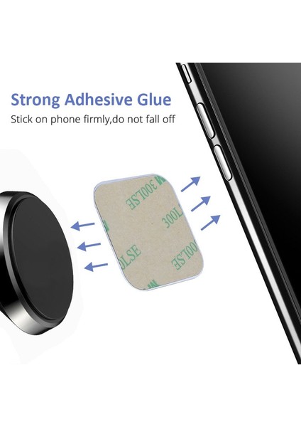 2 Adet Siyah 35X45MM Stili Manyetik Disk Telefon Standı Mıknatıs Metal Plaka Araç Telefon Tutacağı Manyetik Araç Telefonu Tutucu Için Metal Plaka Demir Levhalar (Yurt Dışından) indirimleri