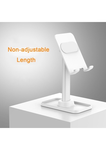 Beyaz Stil Masaüstü Tablet Tutacağı Masa Hücresi Katlanabilir Uzatılabilir Destek Masası Cep Telefonu Tutacağı IPhone IPad Için Ayarlanabilir Stand (Yurt Dışından)