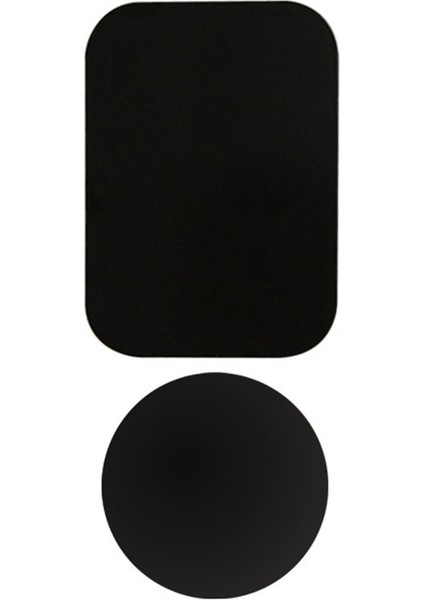 2 Kare 2 Tur Stili Metal Plaka Disk Mıknatıs Araç Telefonu Tutacağı Demir Levha Etiket Manyetik Cep Telefonu Tutacağı Araç Standı Montajı (Yurt Dışından)