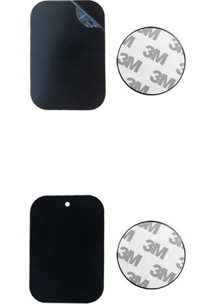 2 Kare 2 Tur Stili Metal Plaka Disk Mıknatıs Araç Telefonu Tutacağı Demir Levha Etiket Manyetik Cep Telefonu Tutacağı Araç Standı Montajı (Yurt Dışından) fiyatları