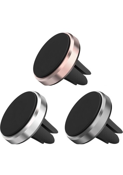 Metal Plaka Stili Evrensel Araç Telefonu Tutucu Yeni Mini Gps Hava Firar Dağı Mıknatıs Cep Telefonu iPhone Samsung Için Standı Tutucu (Yurt Dışından) modelleri