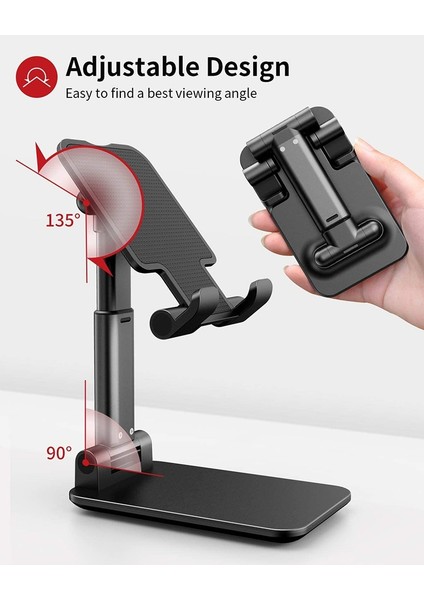 Beyaz-Zhong Tarzı Evrensel Masaüstü Cep Telefonu Tutucu IPhone IPad Ayarlanabilir Tablet Için Standı Katlanabilir Masa Cep Telefonu Masa Standı Tutucu (Yurt Dışından) indirimleri