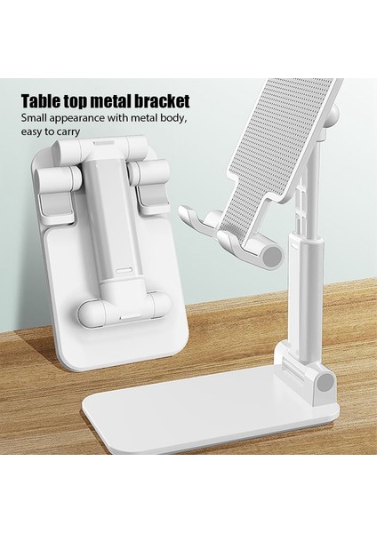 No.2 Tarzı Taşınabilir Masaüstü Katlanır Kaldırma Braketi Cep Telefonu Standı Masaüstü Tutucu Masa Masası Telefon Tablet Için Taşınabilir (Yurt Dışından) fiyatları