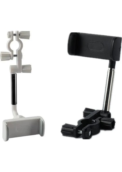 Beyaz Stil Cep Telefonu G Derece Tutucu Montaj Araç Gps Araba Dikiz Aynası Akıllı Telefon Stand Braketi Cep Telefonu Taşınabilir Malzemeleri (Yurt Dışından)