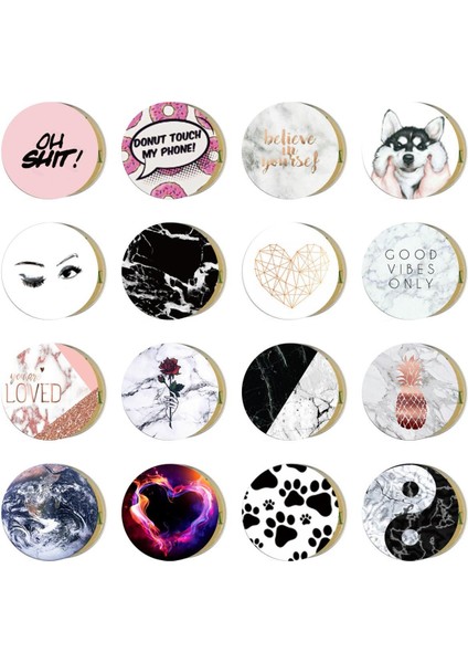 A1433 Stili Araç Telefon Tutacağı Metal Plaka Manyetik Tutucu Yuvarlak Etiket Demir Levha Mobil Tablet Için Mıknatıs Disk Masası Araba Standı 40*0.4 (Yurt Dışından) modelleri