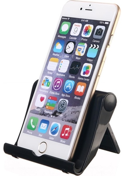 Mavi Stil Cep Telefonu Masa Standı 7 Renk Telefon Tutucu Tripod Plastik Ayarlanabilir Katlanabilir Evrensel Kaymaz Telefon Masa Tutucu Standı (Yurt Dışından)