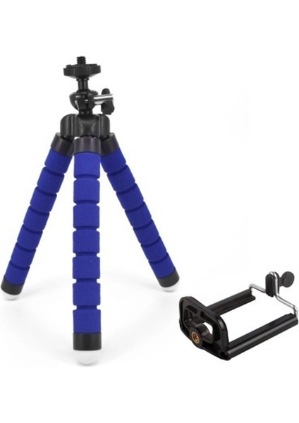 Beyaz Stil Sünger Ahtapot Telefon Standı Tutucu Esnek Tripod Canlı Akış Tembel Deformasyon Için Stand Braketi Taşınabilir Kamera Tripod (Yurt Dışından)
