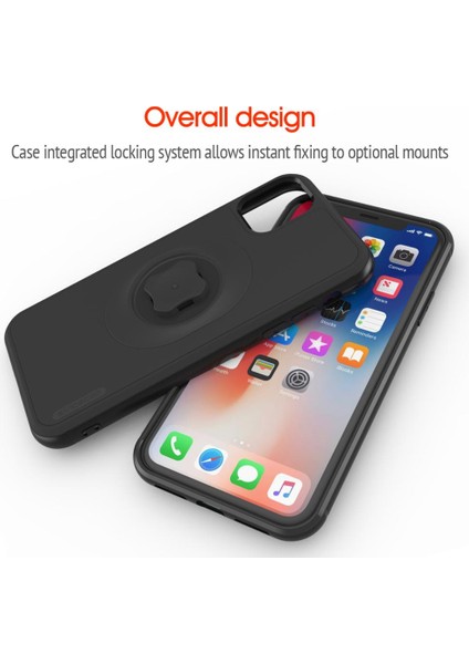8p-7p Stili Için Montaj Kiti Dağ Bisikleti Telefon Tutucu iPhone 11PRO x Max Xr 8plus 7 Se Bisiklet Montaj Braketi Klip Darbeye Dayanıklı Kılıf ile Stand Kiti Döndürmek (Yurt Dışından) fırsatları