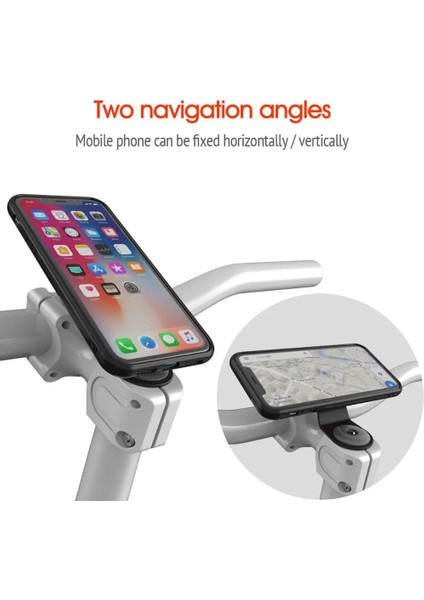 8p-7p Stili Için Montaj Kiti Dağ Bisikleti Telefon Tutucu iPhone 11PRO x Max Xr 8plus 7 Se Bisiklet Montaj Braketi Klip Darbeye Dayanıklı Kılıf ile Stand Kiti Döndürmek (Yurt Dışından) indirimleri