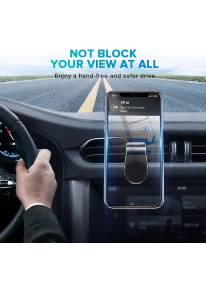 Siyah Telefon Tutucu Stili Oppselve 360 ​​manyetik Evrensel Araç Telefonu Tutucu Hava Firar Mıknatıs Montaj Cep Telefonu iPhone 13 Için Standı Huaweamsung (Yurt Dışından) fırsatları