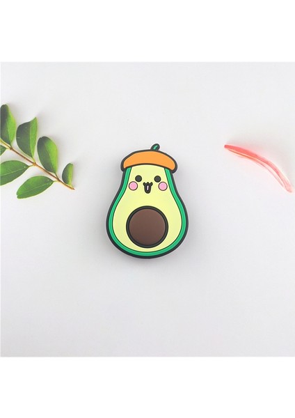 No.26 Tarzı Evrensel Karikatür Sevimli Avokado Standı Telefon Tutucu Cep Telefonu Standı Soket Cep Telefonu Aksesuarları Genişleyen Stand Telefon Girp (Yurt Dışından) fırsatları