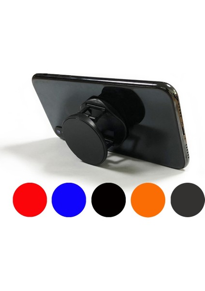 Kırmızı Stil Akıllı Telefonlar ve Tabletler Için Lüks Katlanabilir Telefon Standı Tutucular Cep Telefonu Evrensel Parmak Yüzük Soket Telefon Tutucu (Yurt Dışından) fiyatları