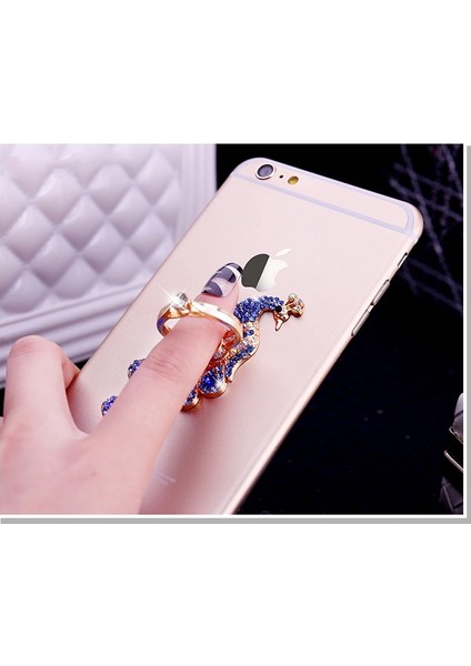 Yeşil Tavuskuşu Stili Elmas 360 Derece Metal Tutucu Tavuskuşu Parmak Yüzük iPhone Xs Max Xr Redmi 9 9t Pro Not Tand Tutacağı (Yurt Dışından)