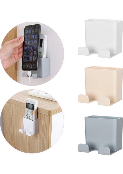 Kulaklık Kancası Siyah Stil Yapıştır Tarzı Cep Telefonu Şarj Tutucu Braketi IPhone Anahtarlık Duvara Montaj Standı Pratik Duvar Rafı Otel Evrensel (Yurt Dışından) indirimleri