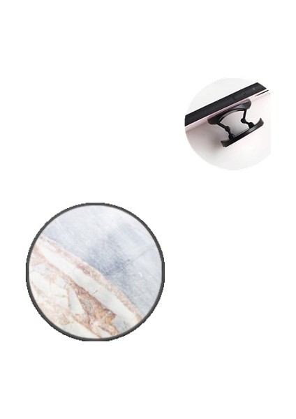 No.15 Tarzı Parlak Popüler Mermer Genişleyen Telefon Standı Kavrama Parmak Yüzük Desteği Düşme Önleyici Yuvarlak Katlanabilir Evrensel Cep Telefonu Tutucu (Yurt Dışından)