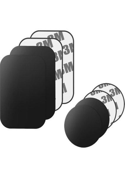 2yuvarlak Stil Lot Metal Plaka Disk Değiştirme Kitleri, Manyetik Araç Telefonu Tutacağı 3m Yapıştırıcı ile Araç Montaj Tutacağı Aksesuarları (Yurt Dışından) fiyatları