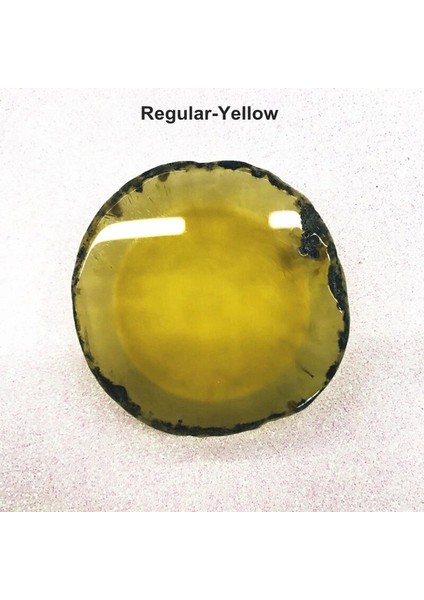 Normal-Sarı Tarzı Gerçek Akik Taş Kavrama Telefon Tutacağı Altın Folyo Kenar Cep Telefonu Tutacağı Düzensiz Şekilli Taşlı Stand Braketi (Yurt Dışından)