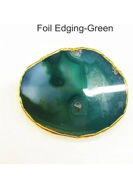 Normal-Sarı Tarzı Gerçek Akik Taş Kavrama Telefon Tutacağı Altın Folyo Kenar Cep Telefonu Tutacağı Düzensiz Şekilli Taşlı Stand Braketi (Yurt Dışından) fırsatları