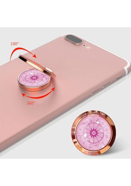 Gri Tarzı Taşınabilir Metal Evrensel Zodyak Parmak Yüzük Tutucu Cep Telefonu Için Montaj Braketi (Yurt Dışından) fırsatları