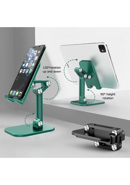 Beyaz Stil Katlanabilir Masa Cep Telefonu Tutucu iPhone iPad Pro Tablet Için Standı Esnek Metal Masa Masaüstü Ayarlanabilir Hücre Akıllı Telefon Standı (Yurt Dışından) fiyatları