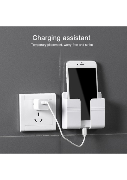 Altın Tarzı Telefon Şarj Braketi Duvara Monte Tutucu Evrensel Başucu Standı Evrensel Cep Telefonları Için Konteyner Şarj Kancası (Yurt Dışından) modelleri