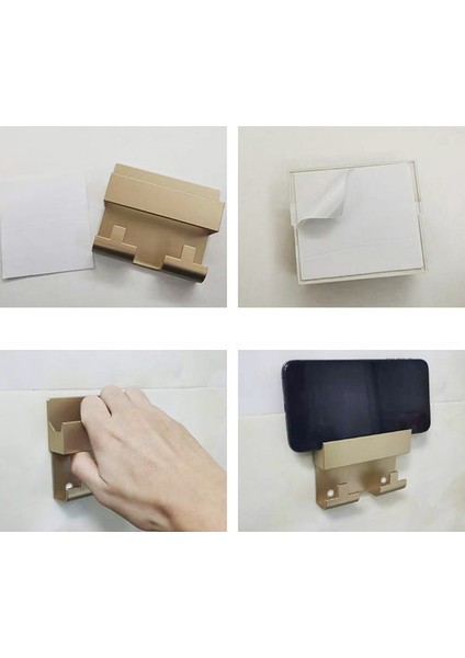 Yw Tarzı 1 Adet Otel Evrensel Macun Tarzı Telefon Şarj Tutucu Braketi Duvara Montaj Telefon Standı (Yurt Dışından) fiyatları