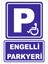 Engelli Park Yeri Levhası 1