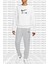 Air French Terry Crew Sweatshirt Loose Fit Bol Kesim Beyaz Sweatshirt Beyaz 2