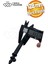 128 mm Mat Siyah Çekmece Kulpları Dolap Mobilya Kulp Sert Polimer Kulpu ( 12.8 cm ) = 128MM ( 10 Adet ) 4