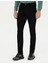 Erkek Siyah Slim Fit Kanvas Pantolon 50278469-VR046 2