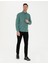 Erkek Siyah Slim Fit Kanvas Pantolon 50278469-VR046 3