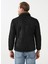 Mono Yaka Slim Fit Kapitone Siyah Erkek Mont MN2008700287 4