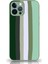 Apple iPhone 12 Pro Kamera Korumalı Yeşil Gökkuşağı Desenli Cam Kapak Yeşil 1
