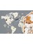 Çocuk Odası Için Dekoratif Dünya Haritası Duvar Kağıdı-3698 4