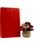 Kırmızı Premium Karton Çanta 25 x 38 x 8 cm 2 Adet Hediye Poşeti 1