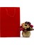 Kırmızı Premium Karton Çanta 25 x 38 x 8 cm 2 Adet Hediye Poşeti 2