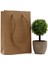 Kraft Premium Karton Çanta 12 x 17 x 5 cm 2 Adet Hediye Poşeti 1