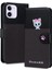 Uyumlu iPhone 12 Sevimli Hayvan Desenli Kart Yuvalı Cüzdan Kılıfı (Yurt Dışından) 1