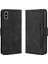 Ile Uyumlu iPhone X/xs Kredi Kartı Tutuculu Kickstand Koruyucu Cüzdan Kılıfı, Flip Folyo Kitap Pu Deri Darbeye Dayanıklı Kapak (Yurt Dışından) 1