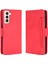 Ile Uyumlu Samsung Galaxy S21 Kredi Kartı Tutuculu Kickstand Koruyucu Cüzdan Kılıfı, Flip Folyo Kitap Pu Deri Darbeye Dayanıklı Kapak (Yurt Dışından) 1