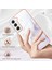 Samsung Galaxy S23+ Imd Mermer Desen Anti-Çizelge Anti Tele Kılıfı Elektraplatma Çerçevesi Tpu Cover-White 006 (Yurt Dışından) 2
