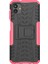 Samsung Galaxy A04 4g (164.4 x 76.3 x 9.1 MM)/M13 5g Pc+Tpu Şok Geçirmez Telefon Kasası Serin Lastik Deseni Kickstand Koruyucu Kapak-Gül (Yurt Dışından) 2
