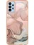 Samsung Galaxy A33 Için 5g Imd Mermer Desen Şok Geçirmez Telefon Kılıfı Elektraplama Çerçevesi 2.0mm Yumuşak Tpu Kapak Pembe (Yurt Dışından) 1